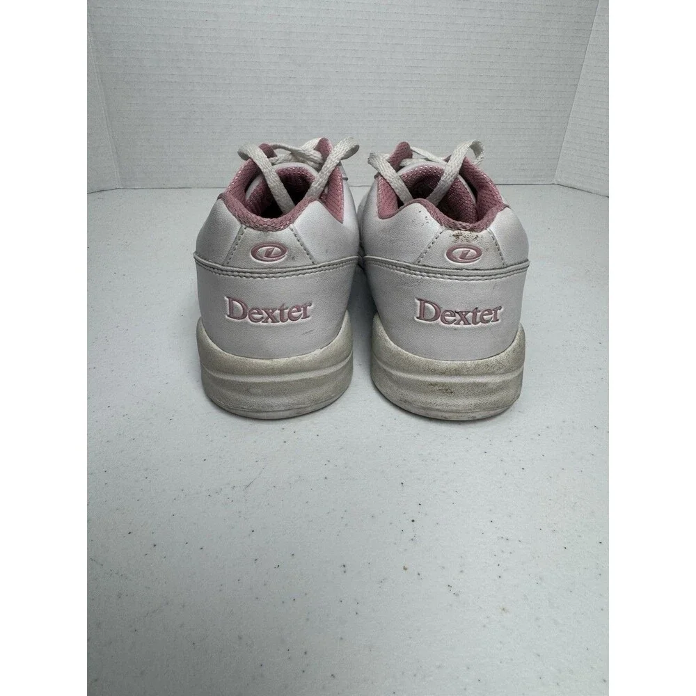 Dexter Raquel III Bowling Shoes White Pink Universal Womens Size 8.5 M